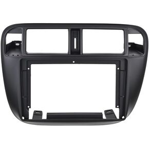YuYue Electronic 9 inch Fasxia Car Audio Frame Car Radio Fascia,GPS Navigation Fascia Panel Replacement Compatible with Honda Civic 1996-2001 Black