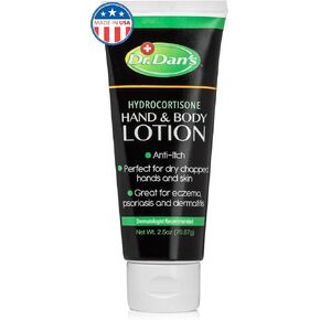 Dr. Dan's Hydrocortisone Hand and Body Lotion - Anti Itch Lotion for Men and Women - 1 Pack