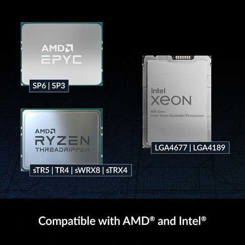 فريزر ARCTIC 4U-M لـ AMD: SP6، sTR5، SP3، TR4، sTRX4، SWRX8 وIntel: LGA4189، LGA 4677-4U & UP، مبرد وحدة المعالجة المركزية للخادم، مروحتان × 120 مم، 400-2300 دورة في الدقيقة، مروحة تبريد على حامل، مروحة الخادم، مراوح الرف in Kuwait