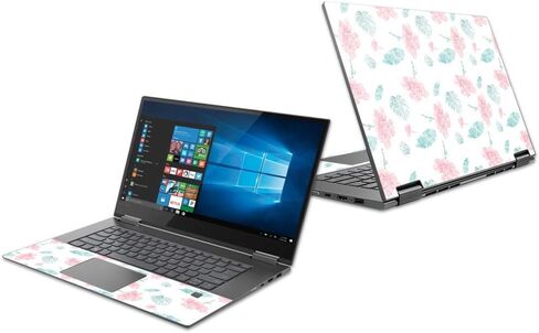 Mightyskins Skin متوافق مع Lenovo Yoga 730 13 "(2018) - عجلات زهور | غطاء ملتف من الفينيل واقٍ ومتين وفريد ​​من نوعه | سهل التطبيق والإزالة وتغيير الأنماط | صنع في الولايات المتحدة الأمريكية in Saudi Arabia