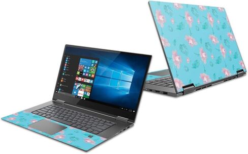 Mightyskins Skin متوافق مع Lenovo Yoga 730 13 "(2018) - عجلات زهور | غطاء ملتف من الفينيل واقٍ ومتين وفريد ​​من نوعه | سهل التطبيق والإزالة وتغيير الأنماط | صنع في الولايات المتحدة الأمريكية in Saudi Arabia