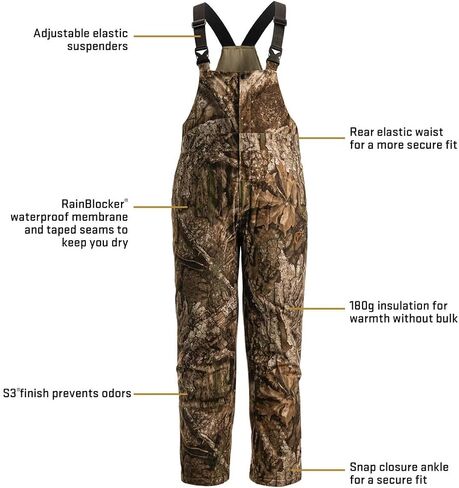 صدريات صيد مموهة معزولة مقاومة للماء للرجال من SCENTBLOCKER مانعة للرائحة in Saudi Arabia