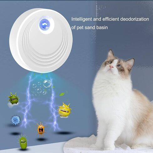 Dust-Free Odor Removers, 90% Deodorization & 99.9% Dust reduction, Litter Box Odor Eliminator, Cat Litter Deodorizer, Widely used in Cat Litter Box, Bathroom, Wardrobe, Kitchen, Pet Shop (005) in Saudi Arabia