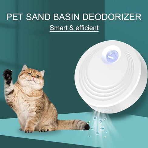 Dust-Free Odor Removers, 90% Deodorization & 99.9% Dust reduction, Litter Box Odor Eliminator, Cat Litter Deodorizer, Widely used in Cat Litter Box, Bathroom, Wardrobe, Kitchen, Pet Shop (005) in Saudi Arabia