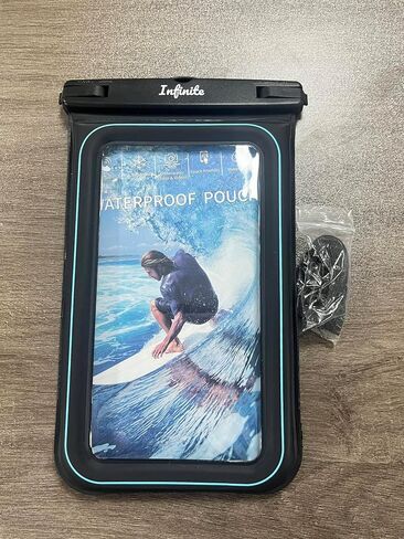 Waterproof Phone Pouch Pack - IPXFloating Waterproof Case with Lanyard for iPhone 15, Jet Ski, Paddle Board Accessories, Pelican Kayak Fishing Waterproof bag iphone 15 accessories jet ski accessories in Saudi Arabia