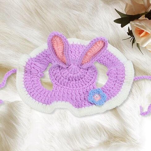 Pet Hat Cartoon Knit Cute Dog Cat Hat Puppy Cartoon Hats Knitted Cat Hat for Small Cats Small Dogs Crochet Hat for Cats Dogs (Black and Green, Medium) in Saudi Arabia