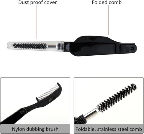 مشط وفرشاة أداة ربط الذبابة، فرشاة دوبلاج، مشط شعر قابل للطي، أداة القوة DIY in Kuwait