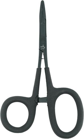 Kingfisher Soft Grip Scissor Clamp Forcept Hemostat for Fly Fishing Hook Removal in Saudi Arabia
