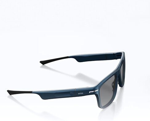 نظارات SOLOS الذكية AirGo™ 3 Argon X | رمادي معدني | مدعوم من ChatGPT | مكبرات صوت ستيريو | حجب الضوء الأزرق | بلوتوث | شحن يو اس بي سي | متوافق مع iOS وأندرويد in Kuwait