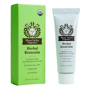Moon Valley Organics Herbal EczaCalm All Natural Eczema Cream - Herbal Treatment for Eczema, Dermatitis, Psoriasis, Dry Skin, Itch, Rash, and More - for Kids and Adults