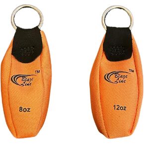 Arborist Throw Weight Pouch Bag 2-Pack Set (8 OZ and 12 OZ)- Outdoor Sports Arborist Tree Climbing Rope Climbing Tree Work Gear