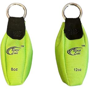 حقيبة وزن للرمي من Arborist مجموعة مكونة من قطعتين (8 أونصة و12 أونصة) - معدات عمل شجرة تسلق الأشجار الرياضية الخارجية in Kuwait