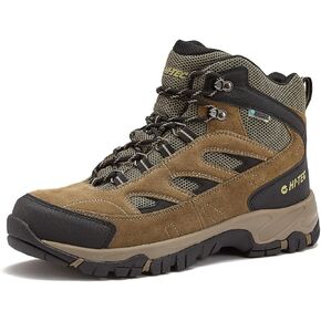HI-TEC Yosemite WP Mid Waterproof Hiking Boots for Men, Lightweight Breathable Outdoor Trekking Shoes in Kuwait