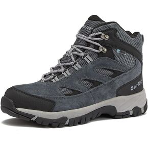 HI-TEC Yosemite WP Mid Waterproof Hiking Boots for Men, Lightweight Breathable Outdoor Trekking Shoes