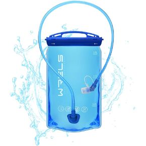 WRELS Hydration Bladder,1L/1.5L/2L/3L Water Bladder for Hydration Pack,BPA-Free Leakproof Water Reservoir for Hiking Running Camping Cycling in Saudi Arabia