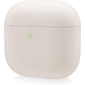 elago Liquid Hybrid Case Compatible with AirPods 4 Case - Compatible with AirPods 4th Generation Case Cover, Triple Layer Protection, Wireless Charging, Shock Resistant, Easily Cleaned (Stone)
