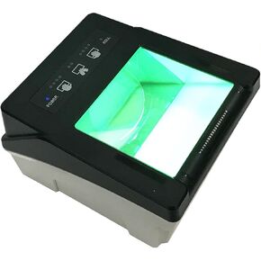 YUUSFJI JYDF500 Biometric Fingerprint Reader Livescanner Ultra-Thin Optical Four-Finger Fingerprint Collector The Smallest and Most Compact Scanner