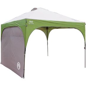Coleman Sidewall Accessory for 10x10ft Pop-Up Canopy Sun Shelters, Removable Shelter Wall to Block Sun, Wind, & Rain, UPF 50+ Sun Protection
