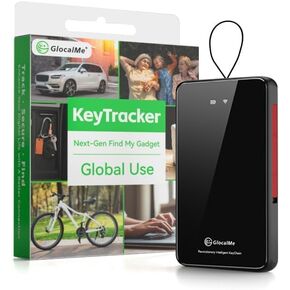 GlocalMe KeyTracker Global GPS Tracker for Vehicles, Car, Kids, Luggage, Wordwide Positioning Unlimited Distance Item Finder, Real Time Tracking with 6 Location Technologies