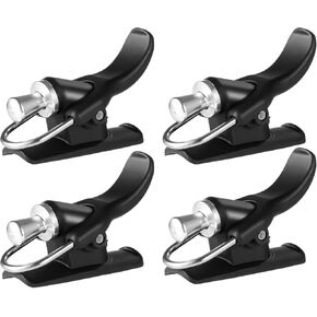 4 PCS Cannon Surf Fishing Trigger Casting Aid, Sea Fishing Cast Cannon Triggers, Marine Fishing Rod Trigger Clamps Finger Protect Aid