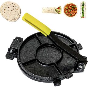 Trademark Innovations Tortilla Maker, Tortilla Press 10 Inch, Large Tortilla Press