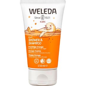 WELEDA Kids 2 In 1 Happy Orange Shower, 150 ML