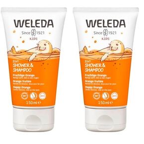 WELEDA Kids 2 In 1 Happy Orange Shower, 150 ML