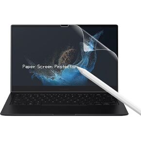 2 Pack Paper Screen Protector Designed for Samsung Galaxy Book 3 Pro 360 2-in-1 & Galaxy Book 2 Pro 360 2-in-1 丨13.3 inch,Anti Glare Matte & Writing Like On Paper & Compatible with Samsung S Pens