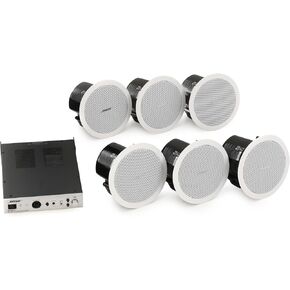 AudioPack Pro C6 120-volt in-Ceiling Loudspeaker Pack - White