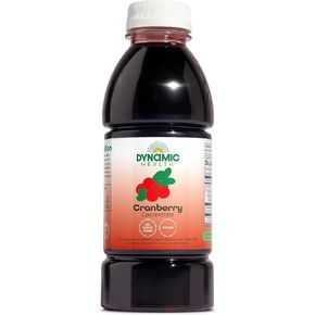 Dynamic Health 100% Pure Black Cherry Juice Concentrate, No Additives, Antioxidant Supplement, Urinary Tract & Joint Support, 16 Fl oz