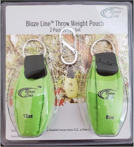 حقيبة وزن للرمي من Arborist مجموعة مكونة من قطعتين (8 أونصة و12 أونصة) - معدات عمل شجرة تسلق الأشجار الرياضية الخارجية in Kuwait