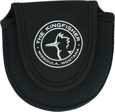Kingfisher Fly Fishing Reel Bag, Neoprene Material, Portable, Protective, Fits Reel on Fishing Rod (Medium) in Saudi Arabia