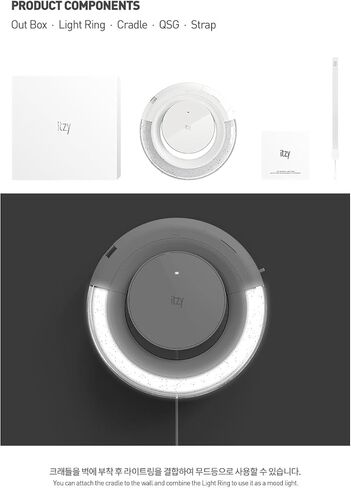 ITZY Lightstick Light Ring with Photocards,Fan Light Stick for Concert and Collection in Saudi Arabia