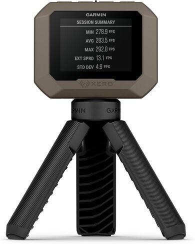 جهاز كرونوغراف Xero C1 Pro من Garmin مع قراءة FPS لتصوير المدى، وتصميم مضغوط، وقراءات دقيقة، وحزمة أداء متعددة الاستخدامات مع ملحقات حافظة Xero C1 Pro Chronograph in Saudi Arabia
