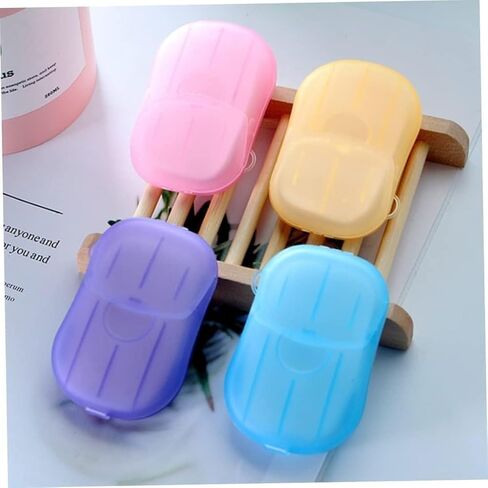 JJLFresheners 1000 ورقة صابون للاستعمال مرة واحدة، 10 صناديق، منظف يدوي، عطر صغير اللون، ورق صابون للمدرسة في الداخل والخارج والسفر والتخييم والمشي لمسافات طويلة وصابون التخييم in Saudi Arabia