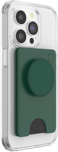 PopSockets Phone Wallet with Expanding Phone Grip, Phone Card Holder, Into The Woods - Fresh Pine in Saudi Arabia