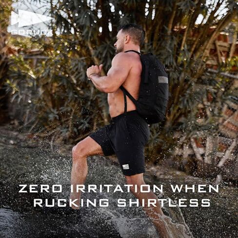 GORUCK Rucker 4.0, Weighted Rucking Backpack, Military Rucksack, Black, 20L | Purpose Built for Rucking, Elevated Ruck Plate Pocket, Extra Padded Straps, MOLLE Webbing, Durable 1000D CORDURA Build in Saudi Arabia