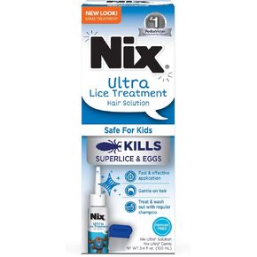 Nix Ultra Superlice Treatment, All-in-One Shampoo, 3 fl oz & Lice Removal Comb in Saudi Arabia