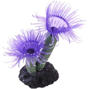 POPETPOP Aquarium Decorations: Artificial Plants, Resin Coral, Fish Tank Ornaments