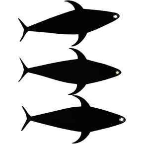 Tuna Mudflap Dredge Teaser Components 27" 3 Pcs
