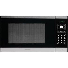 Danby DBMW1126BBS 1.1 cu. ft Countertop Microwave, Black and Stainless Steel