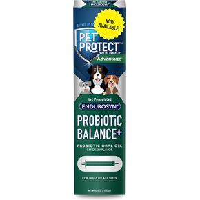 Pet Protect from The Makers of Advantage Vet-Formulated Probiotic Balance+ Dog Supplement | Oral Gel | 32g