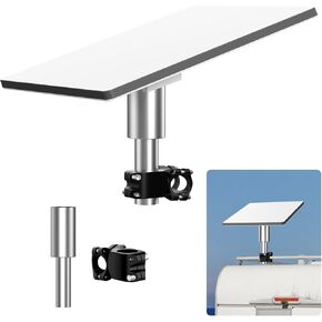 Starlink Mount, Starlink Mini RV Ladder Mount, Starlink Mini Mounting Kit with Installation Range 0.8''-1.1'' Pipe Clamp for RV Pole Yacht Camper, Starlink Pole Mount