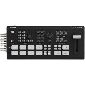 Osee GoStream Duet Video Switcher Multiple Live Stream Camera Video Converters Audio Mixer with 4 HDMI/SDI Inputs and 2 HDMI Output Support SD Record and NDI HX