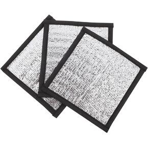 3Pcs Heating pad Reptile Heat pad self Heating cat pad Heating mat Heat mat Reptile Guinea Pig Sleep Mat Small Glass Container Pet Heat Mat Pearl Cotton Chinchilla Cat nest in Kuwait