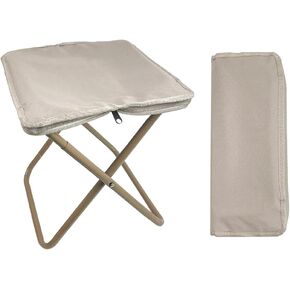 1 Pack Portable Stool,Fishing Stool, Foldable Camping Stool, Multifunctional Stools, Zip Handbag Packed Stool Convenient for Travel/Hike/Wait in Line