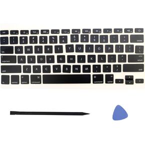 Replacement US Keyboard Full Set of Keycap Keys and Tool Applicable for MacBook Pro 13" / 15" Retina Model A1425 A1502 A1398 2012-2015 Year for MacBook Air 13" Model A1369/A1466 2011-2017 Year (AP11)