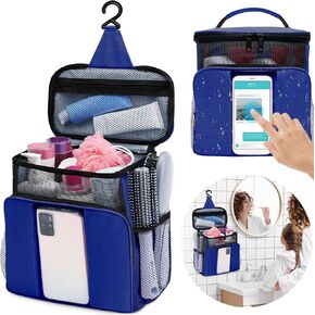 Shower Caddy Portable,Dorm Room Essentials for College Students Girls Boys Guys,Travel Essentials Hanging Toiletry Bags for Traveling Women Men,Mesh Shower Caddies for College,Camping,Beach Essentials