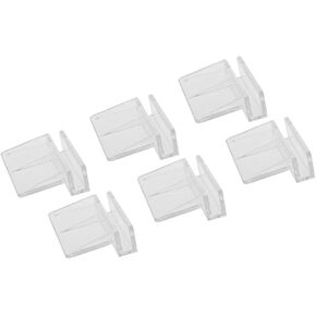 10pcs Fish Tank Cover Frame Fish Tank Cover Support Fish Tank Lids Acrylic Bracket Glass Tank Bracket Braces Fish Clips Kickstand Fish Tank Stand Fish Tank Bracket Aquarium Single