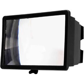 Retractable Phone Screen Magnifier Rack Portable Mobile Phone Screen Amplifier for All Smartphones Foldable Stand Cell Phone Magnifying Lens
